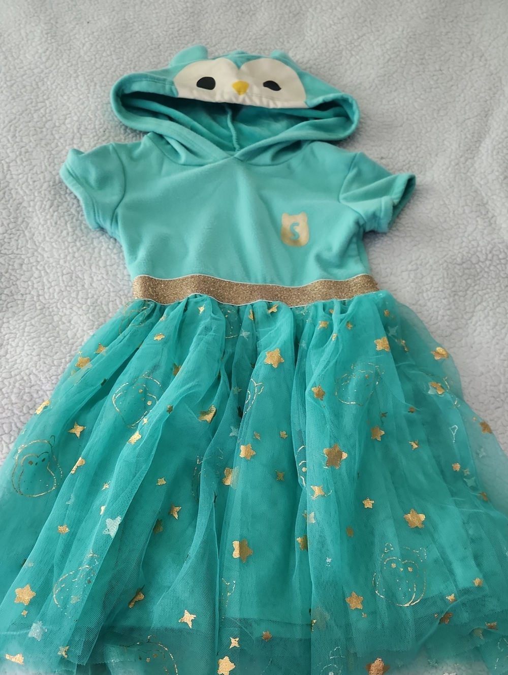 Squishmallows hooded twirl tulle dress Size XS